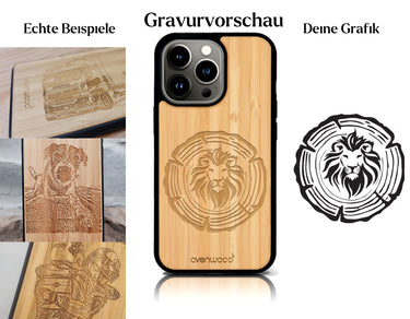 INDIVIDUEL iPhone 15 Pro bambou plastique